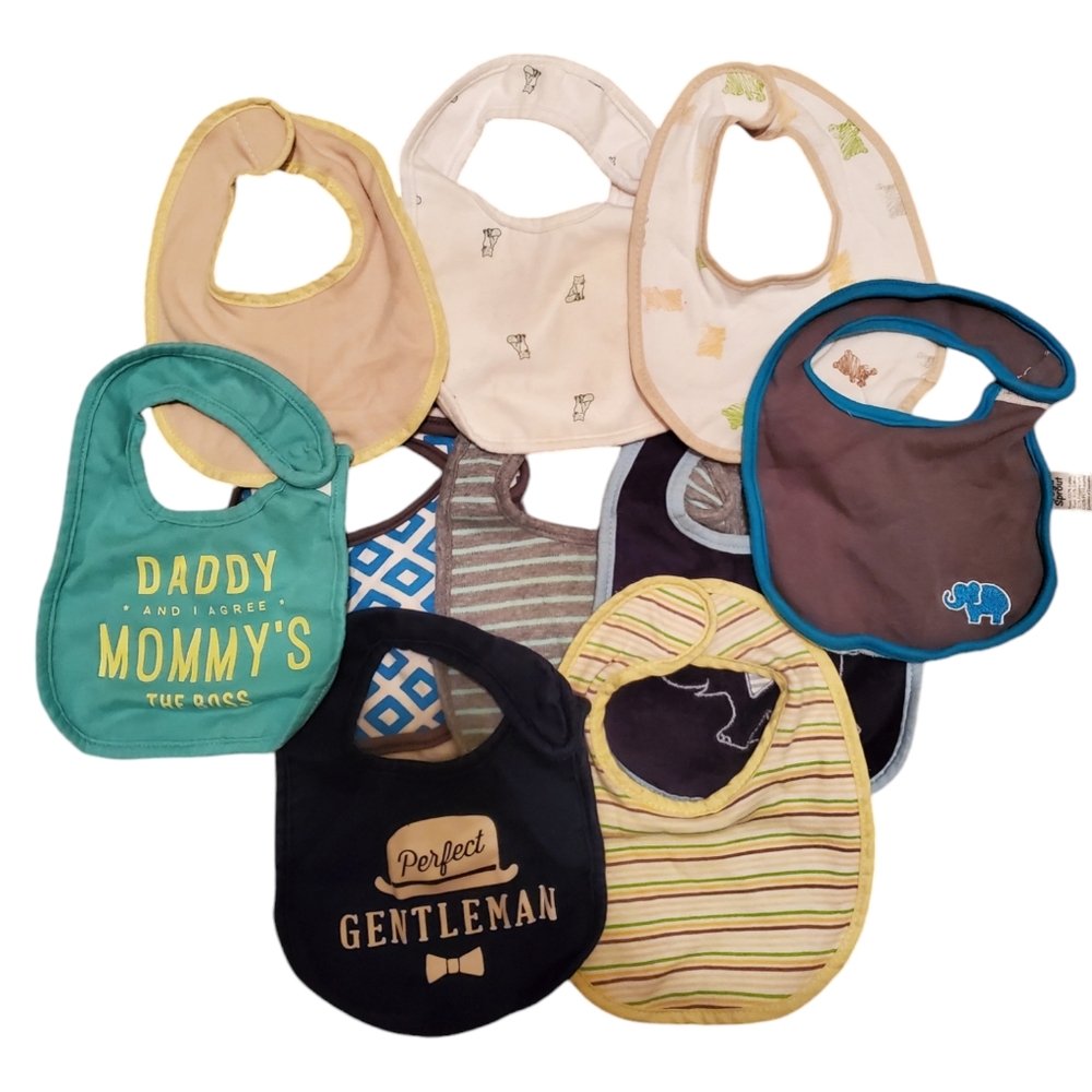 10pcs bibs bundle - Picture 1 of 1